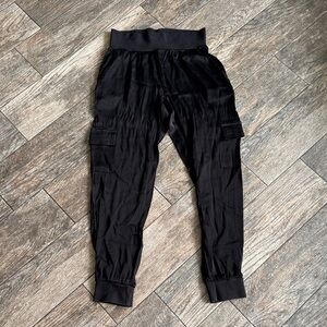 Fate Black cargo Joggers